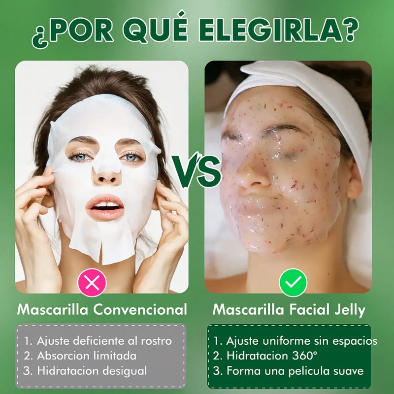 Jelly Mask 650g Hidroplástica Anti Edad