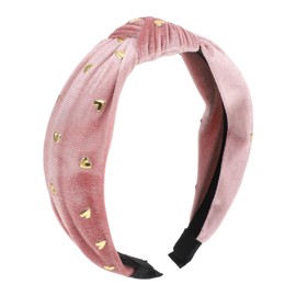 Healvian Velvet Headband Hair Accessory Knot Headband for Girl Party Hair Decor