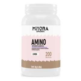 Aminoácidos 1kg Suplemento Alimenticio Miyora 200servicios                                                                                            