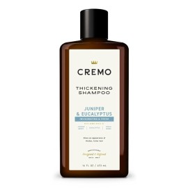 Cremo Thickening Shampoo, Juniper & Eucalyptus,  16 fl oz (473 ml)