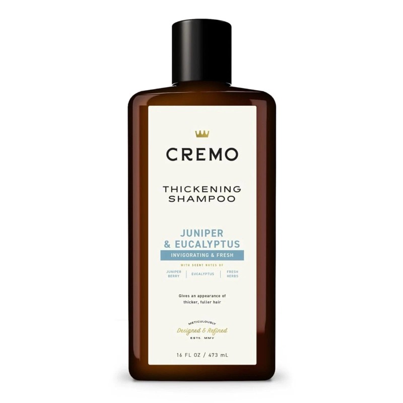 Cremo Thickening Shampoo, Juniper & Eucalyptus, 16 fl oz (473