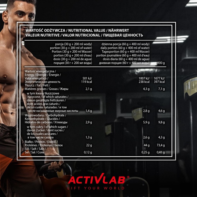 ACTIVLAB SPORT WPC80 Supplement Natural, 700 g