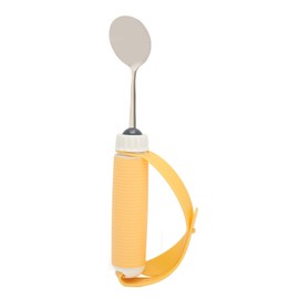 Disabled Patient Spoon Easy Grip Safe Stainless Steel Eating Aids Spoon Tableware Adaptive Utensils for Arthritis