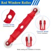 Window Glazing Tool Kit, 3PCS Glazing Tools, Multi-Functions Hammer, Red