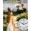 Rooster Outdoor Clock with Thermometer & Hygrometer