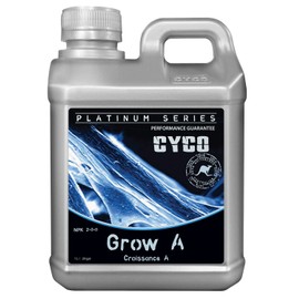 CYCO Grow A, Liquid Nutrient for Hydroponic Plants, 2-0-0, 1 Liter