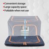 Tasmegol 3 Pack 22L Stackable Clear Window Clothes Storage Bins