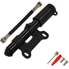 Armo© Aluminum Alloy Portable Bike Pump Cycle Bicycle Fast Tyre Inflation Universal Bike Ball Football Pump