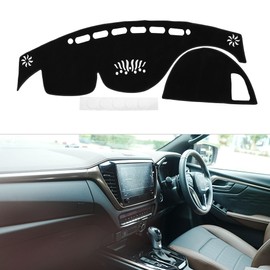 RATCHROLL Center Console Dashboard Cover for Infiniti FX35 FX50 FX37 2009-2013 Non-Slip Dash Cover Mat Polyester Silicone