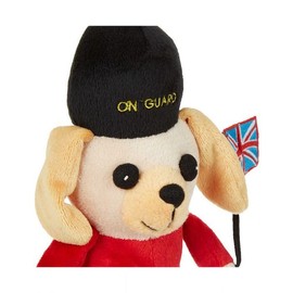 Pet London BRITISH GUARD DOG CHARACTER PLUSH TOY-UK SQUEAKY