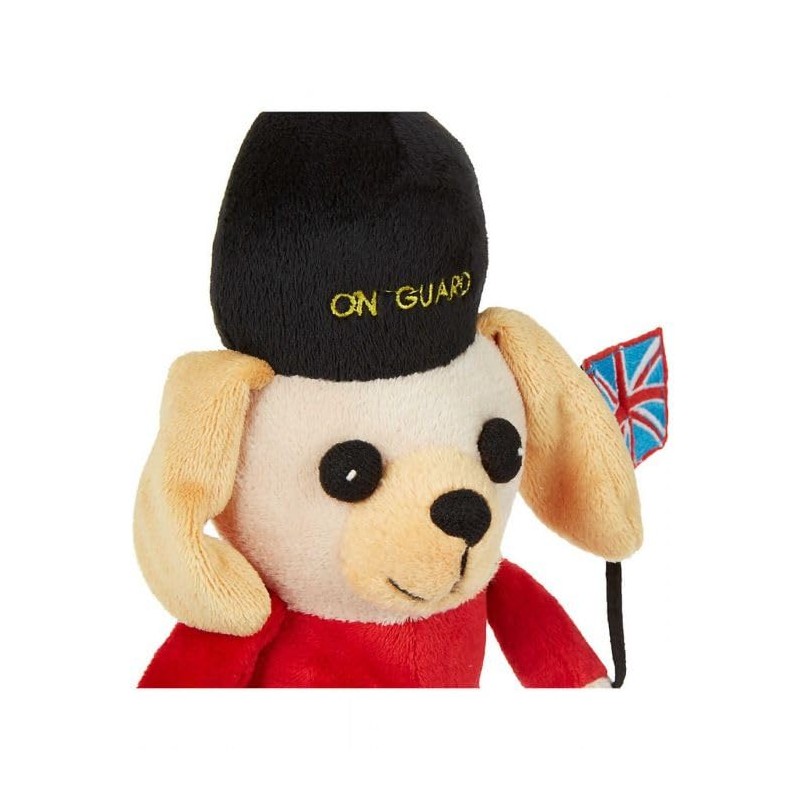 Pet London BRITISH GUARD DOG CHARACTER PLUSH TOY-UK SQUEAKY