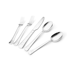 Pfaltzgraff Sapphire Bay 20-Piece Stainless Steel Flatware Set, Service for 4