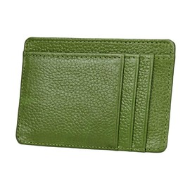 LUNA VOW Fashion Wallet Credit Card Holder Organizer Luxury Travel Purse (Green)