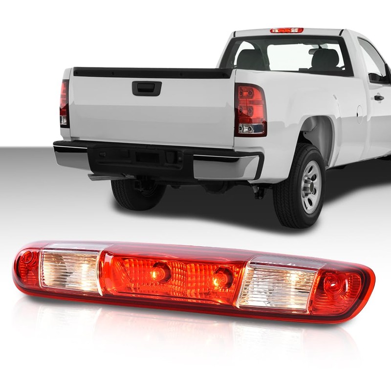 ALLGOOD 3rd Third Brake Light Assembly, Compatible with Chevy Silverado/GMC