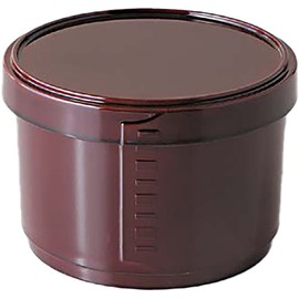 DX Heat-resistant wappa Rice 溜 Inside Vermillion Large Ta