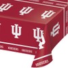 Trendware Indiana University Plastic Tablecloths, 3 ct
