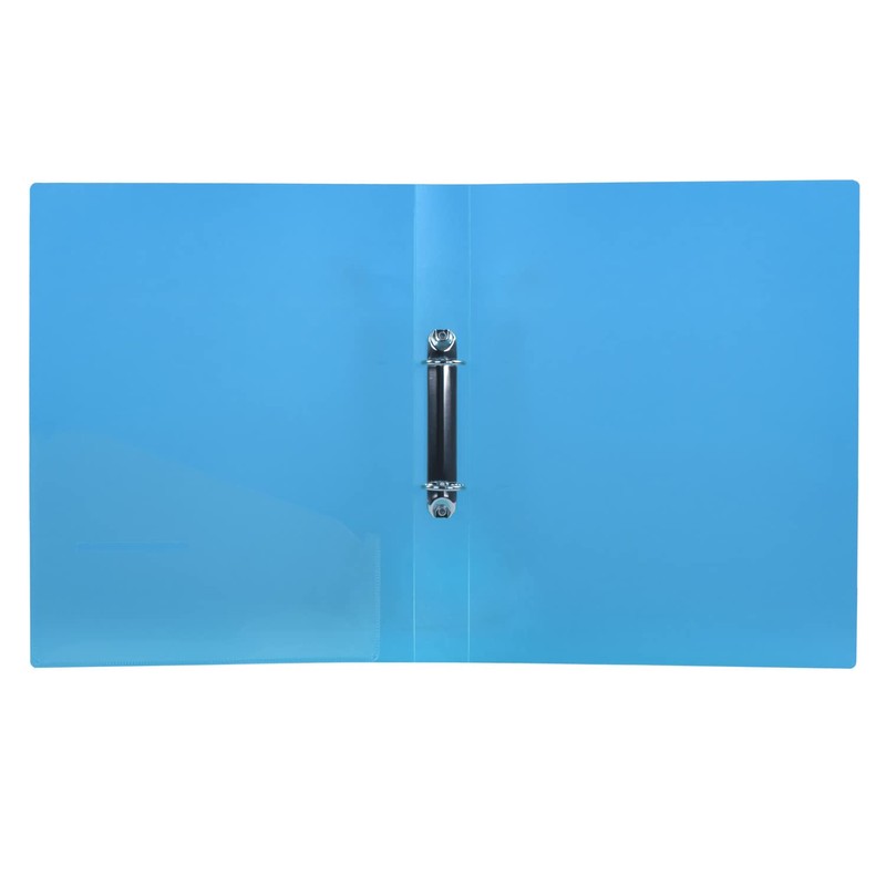 Idena 224334 A4 ring binder – 2 rings turquoise