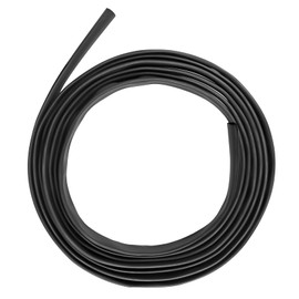 XHF XHF UL Listed 1/2 Inch 10Ft 3:1 Waterproof Heat Shrink Tubing Roll Marine Grade Adhesive Lined Heat Shrink Tube, Insulation Sealing Oil-Proof Wear-Resistant Black