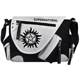 Supernaturals Anti Possession Canvas Crossbody Messenger Bag