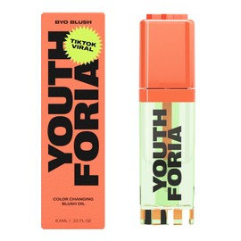Youthforia - BYO Blush Rubor en aceite con acabado luminoso natural color único dependiendo del PH de tu piel 6.5ml