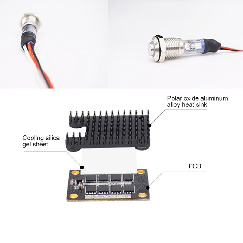 Antispark Switch Pro 280A for Electric Skateboard Scooter Robot Industrial