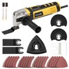 Inequalit Oscillating Tool, 3.5A Oscillating Multi Tool Kit with 6