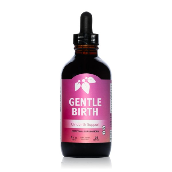 Mountain Meadow Herbs Gentle Birth for Birth Prep/Labor Prep, Fast Acting Liquid Herbal Extract for Childbirth Support - 4oz