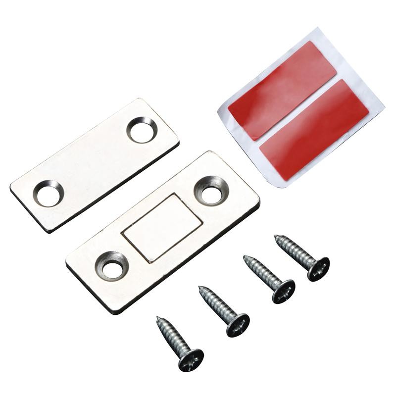16 Counts Cabinet Magnetic Catch without Punching, Durable for Daily