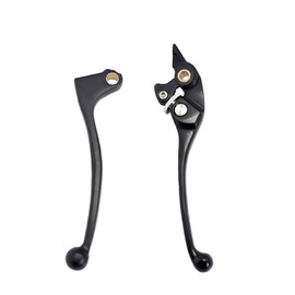 SYUU Aluminium Motorcycle Brake Lever & Clutch Lever Set for Honda CBR 600 F1/F2/F3/F4/F4i 1987-2007 CBR 900 RR 1993-1999 CB 900 919 Hornet 2002-2006 CB 600 Hornet 1998 2006 Black