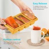 Ztomine Silicone Freezer Tray With Lid - Silicone Freezer Food