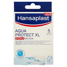 Hansaplast Aqua Protect XL Dressings 6 x 7 cm, 5 Count