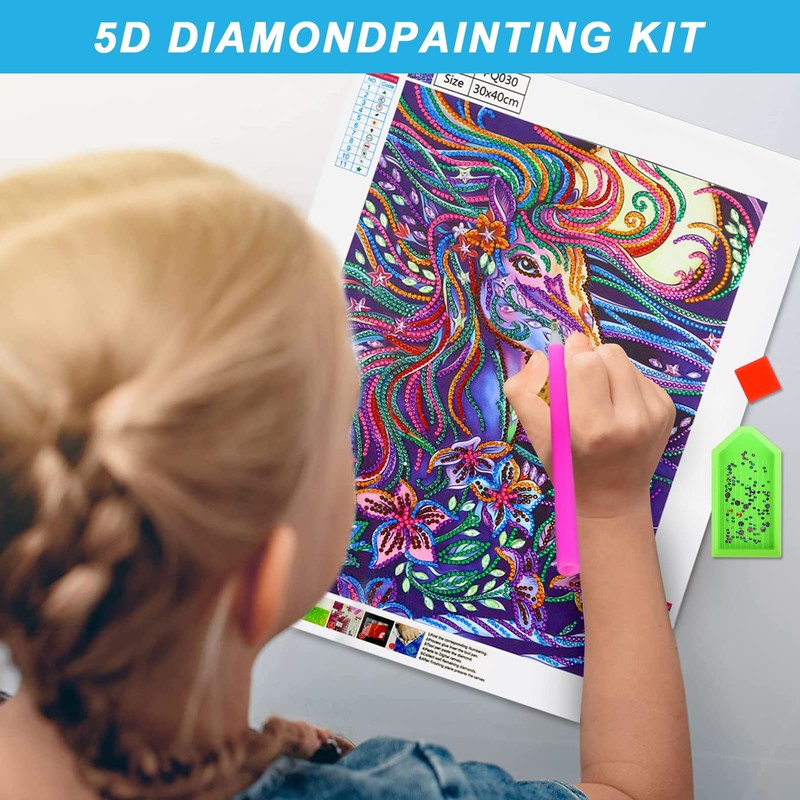 Diamant Painting Bilder Teenager Mädchen Geschenke 9 10 11 12