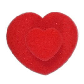 JL Corp. Heart Sponge Magic Trick Prop, Red, Enjoyer Multiplying Sponge Hearts to Jumbo Mystery-Magic Trick Close-up Magic Stage Props Fun Toys Magician Accessories