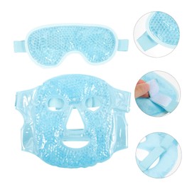 BESPORTBLE 1 Set Beauty Mask Puffy Eye Face Cooling Masks Eye Relax Patches Reusable Gel Eye Pad Full Masks Under Eye Patches Cold Eye Patch Cosmetology Kit Eye Masks Eyes