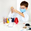 ULTECHNOVO Plastic Erlenmeyer Flask Narrow Neck, Flask Experiment Accessories Tableware