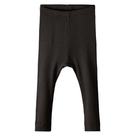 NAME IT Nbnkab Legging Noos Leggings per Neonato, Nero, 18 Mesi Unisex-Adulto