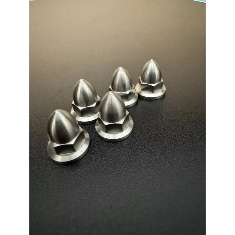 HEAD M8x1.25 Stainless Billet Hex Nut Acorn Jetski Dirt Bike