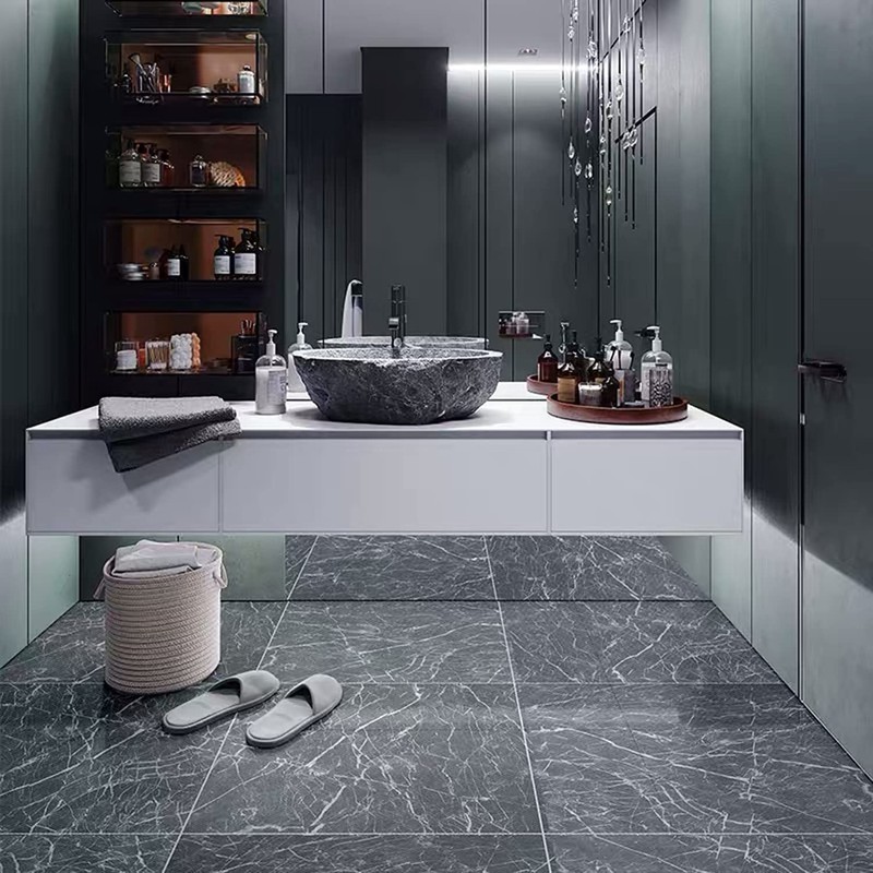 Cushion Floor Tiles Restore Remake Set of 10 Toilet/Bathroom/Entryway/Waterproof Flooring