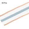 sourcing map Metal Foil Resistor 1% Tolerance 5 Colour Band