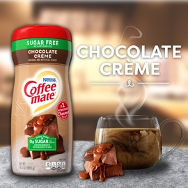 Coffee Mate Coffee-mate Sugar Free Creamy Chocolate Powdered Coffee Creamer, 10.2 Ounce