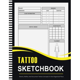 The Sketchbook And Design Journal For Tattoo Artists