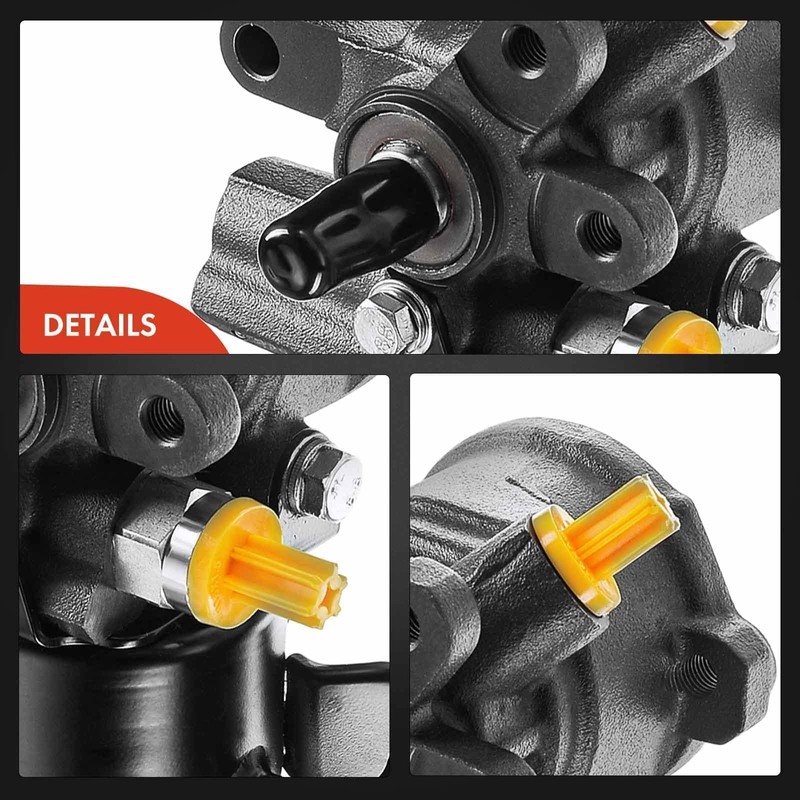 A-Premium Power Steering Pump, with Reservoir, Compatible with Toyota 4Runner/Pickup
