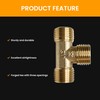 Tee Pipe Fitting T Pipe Connector Brass Tee Equal Tee