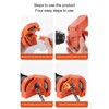 Grinding Wheel Electric Drill Bit Sharpener, Portable Impact Drill Grinder