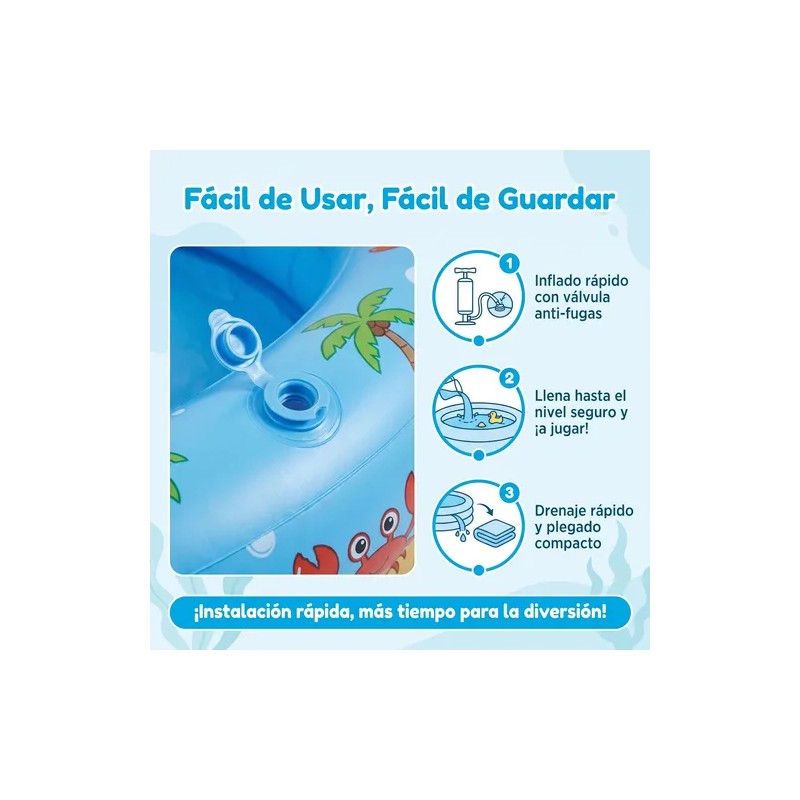 115x82x33cm Cartoon Alberca Piscinas Inflable Rectangular