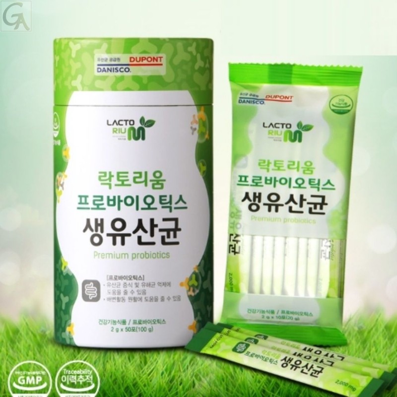 DuPont 듀폰다니스코원료 유산균 한포 최대량 온가족 프로바이오틱스 휴대용 분말 DuPont