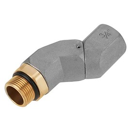 Manguera de Transferencia Conector Giratorio 360 Grados Accesorio Agua 3 4 Pulg Macho a Hembra Adaptador Multiplano para Boquilla Pistola Lavado Indus