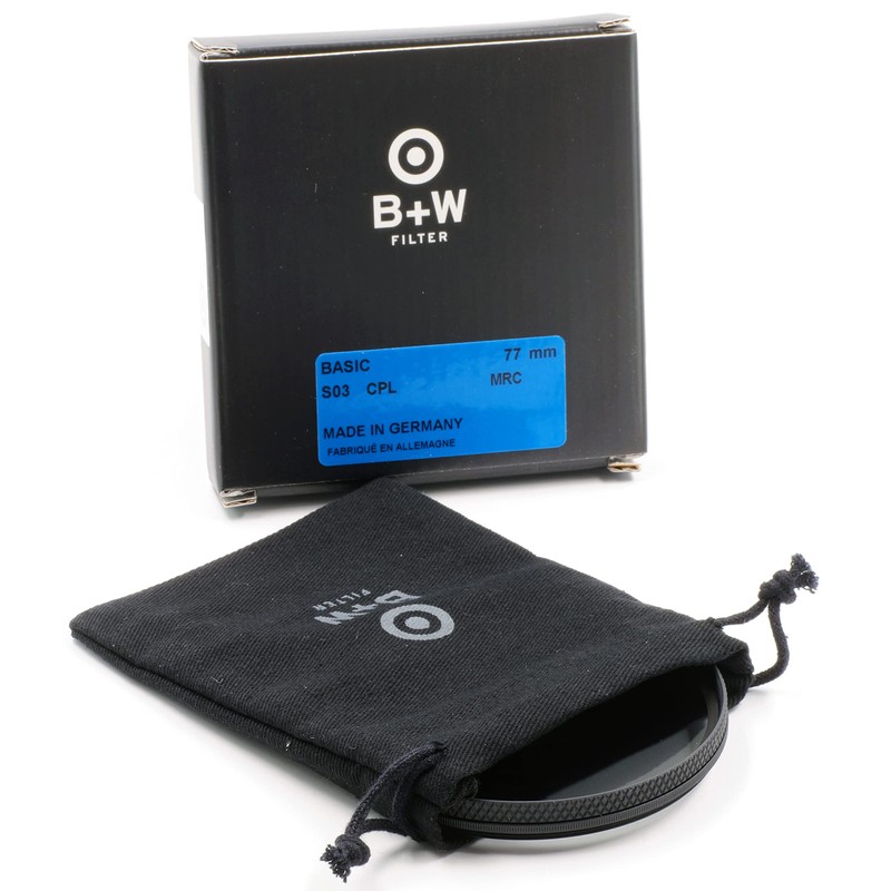 B+W Polarisationsfiter Circular - S03 Basic Line - 77 mm,