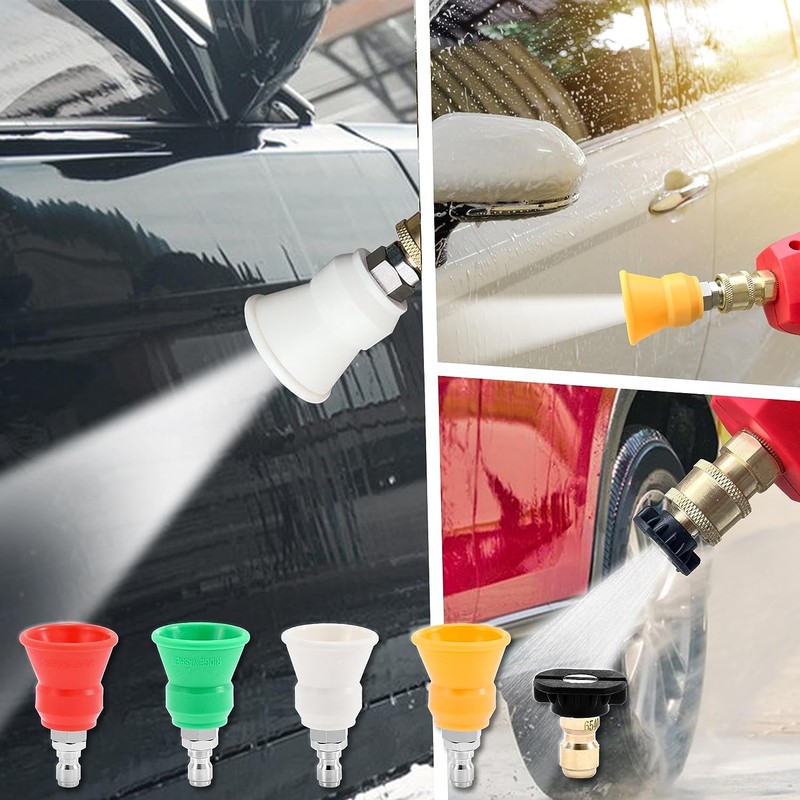 Pressure Washer Nozzle Guard, Power Washer Nozzle Tips with 1/4Inch