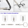 ZISTEL 915Pcs Watch Repair Kit Watchmaker Case Opener/Press Spring Bar